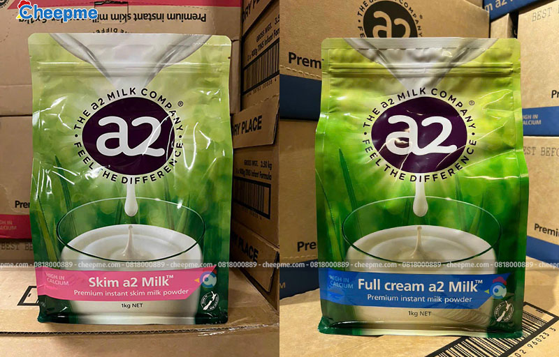 Sữa a2 úc -sữa tươi nguyên kem dngj bột