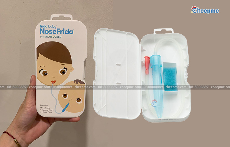 Bộ dụng cụ NoseFrida hút mũi cho trẻ em