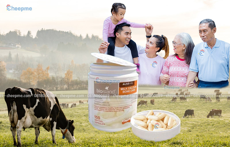 Canxi sữa Bio Island dành cho người lớn